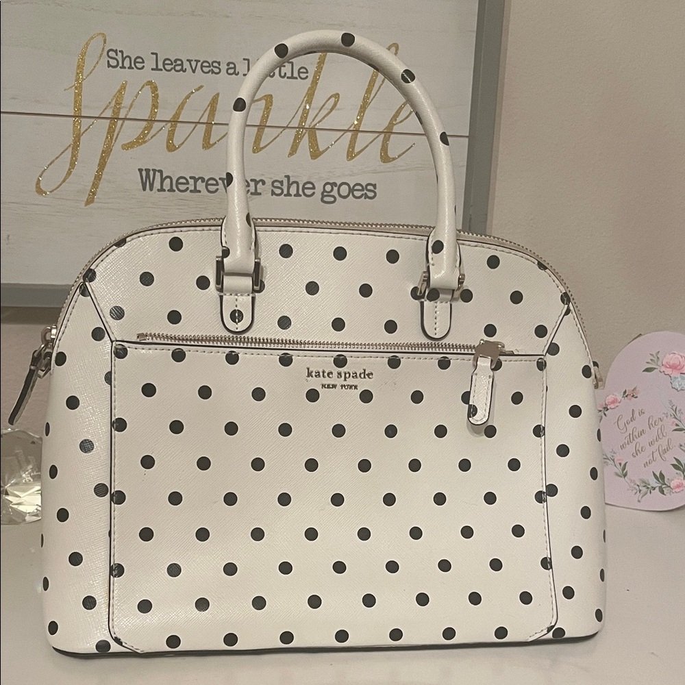 Kate Spade Black and White Polka Dot very pretty